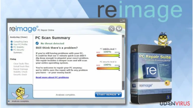 Use Reimage to protect your computer