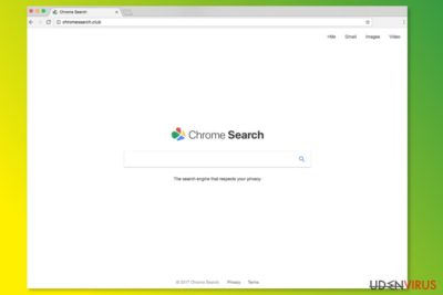 ChromeSearch.club hjemmesiden