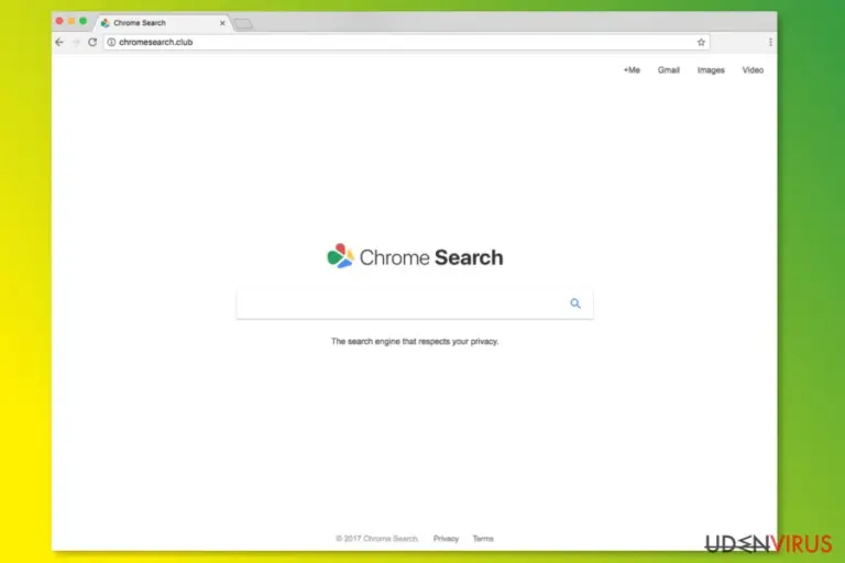 ChromeSearch.club homepage