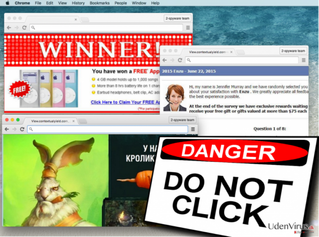 ads by Contextualyield adware