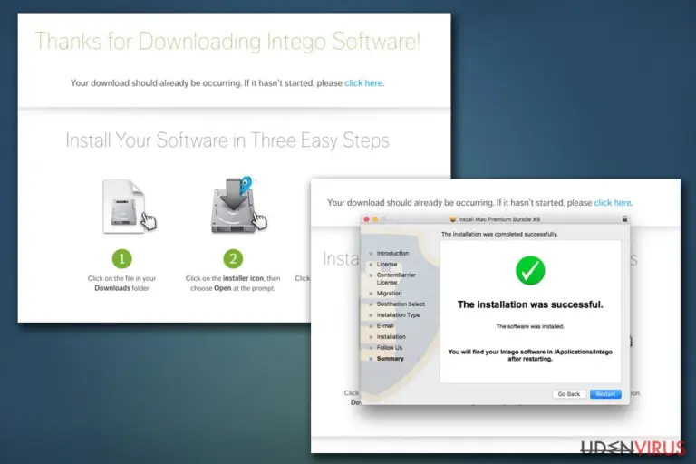 Intego installation