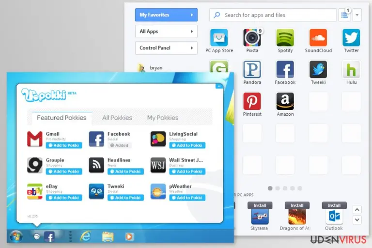 Pokki app screenshots