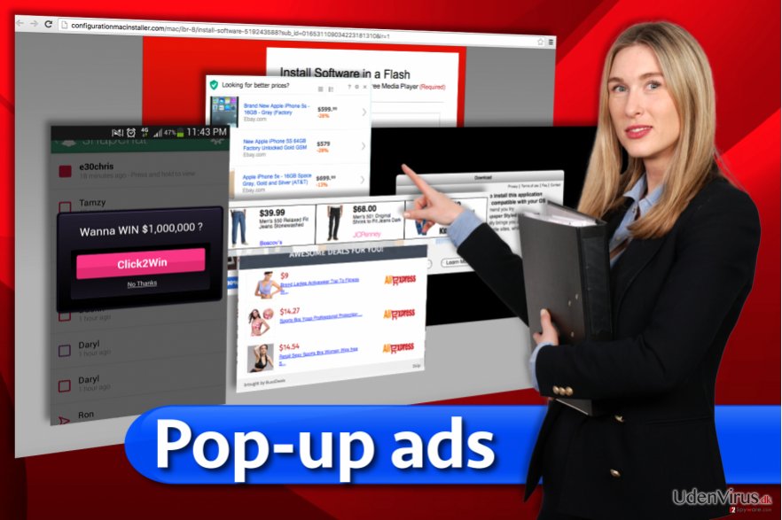 Pop-up ads