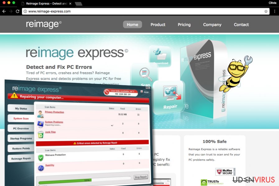Reimage Android Fjerne Reimage Express (Forbedret Guide) - dec 2017 opdatering