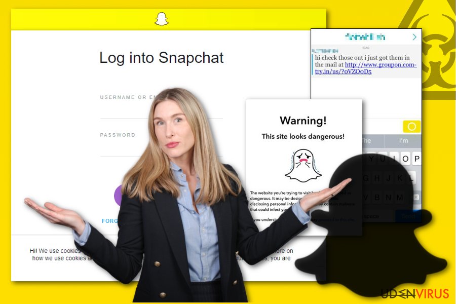 Snapchat malware billede