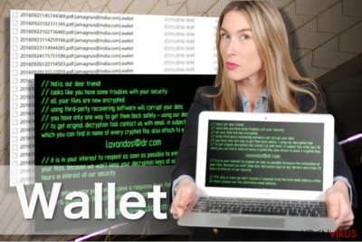 Wallet ransomware billede