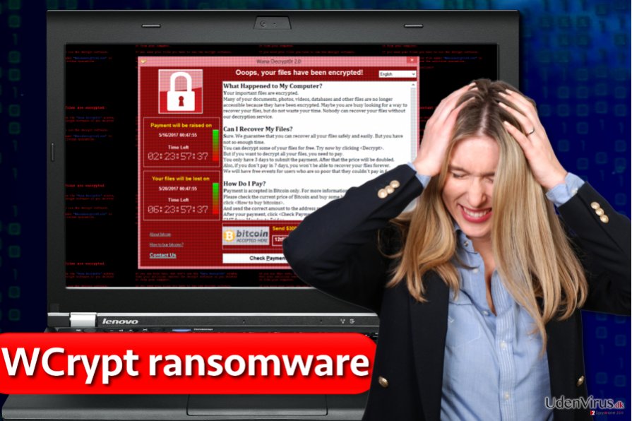 WCrypt ransomware virus