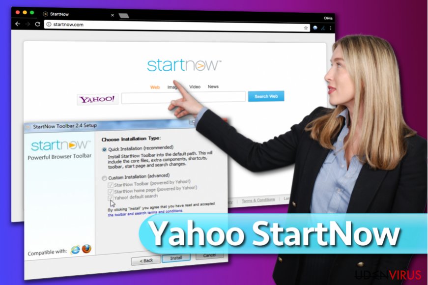 Yahoo Startnow Virus