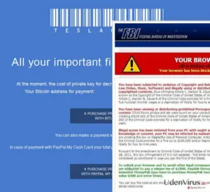 The picture showing zzz file extension ransomware